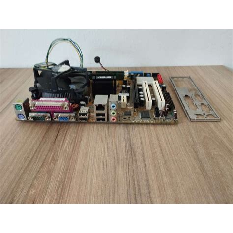 Placa M E Desktop Intel Lga Ddr Asus P Gc Mx Shopee Brasil