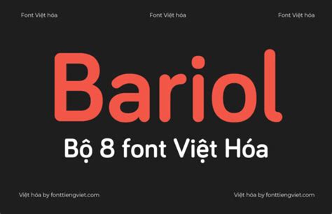 Font Việt Hóa 1ftv Vip Bariol Regular Italic