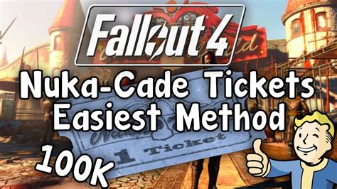 Fallout Eyes On The Prize Achievement K Nuka Cade Tickets