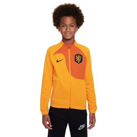 Nike Nederland Academy Pro Anthem Trainingsjack 2022 2024 Kids Oranje