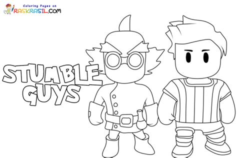 Dibujos De Stumble Guys Para Colorear