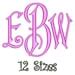 Sale Master Circle Monogram Embroidery Font Sizes Machine Bx