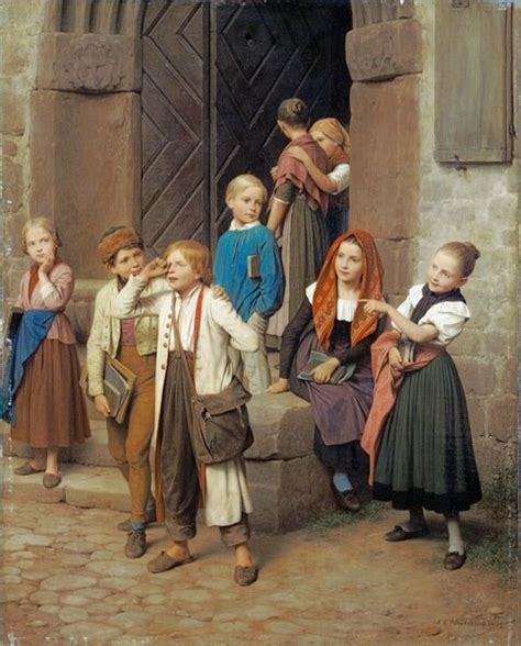 Le Peintre Allemand Friedrich Eduard Meyerheim Fibrartistique