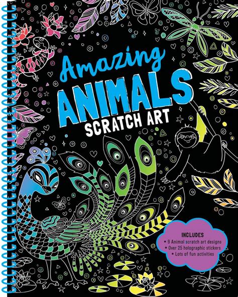 Amazing Animals: Scratch Art - Diwan