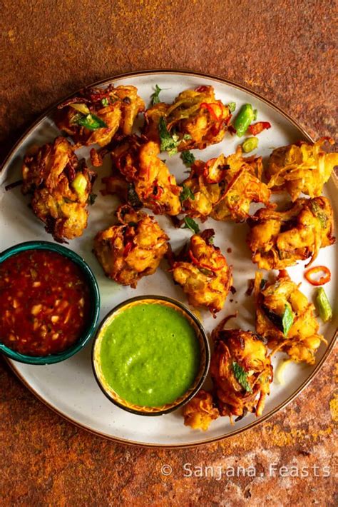 Onion Bhaji Recipe Indian Restaurant Style Indian Appetizers