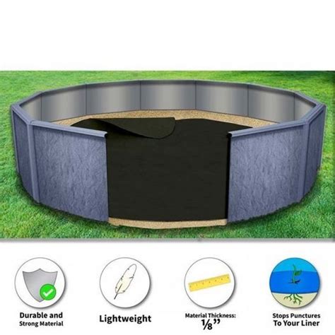 Armor Shield Above Ground Pool Liner Pad Leslie S Pool Supplies