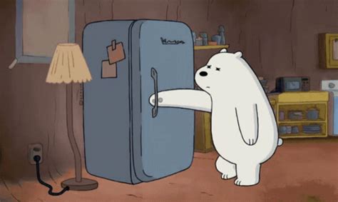 Sleep Nitez Fridge Ice Bear | GIF | PrimoGIF