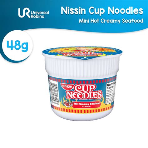 Nissin Cup Noodles Mini Hot Creamy Seafood 48g Lazada PH