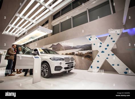 Bmw Brand Store In Brussels Stock Photo Alamy