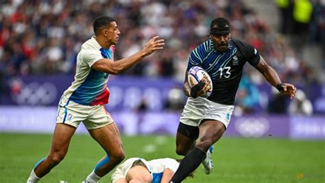 Rugby Sevens France Beat Fiji To Win First Gold Of Paris Games For Host