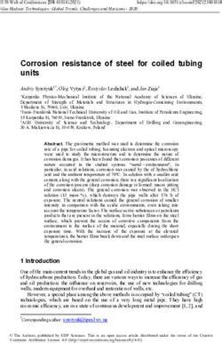 Corrosion Resistance Of Steel For Coiled Tubing Units E S Web