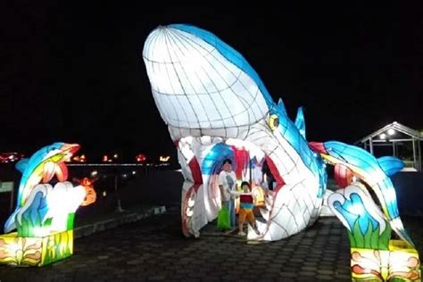 Taman Pelangi Jogja Di Jalan Monjali Wisata Malam Ceria Dijogja