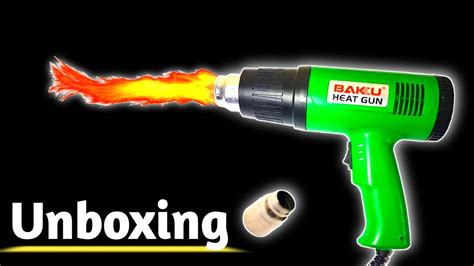 Heat Gun Unboxing Review Unboxing Heat Air Gun 2021 YouTube