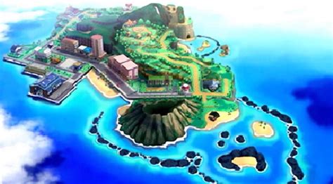 Alola Region Map Analysis | Pokémon Amino