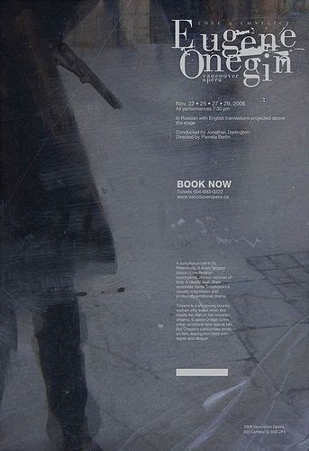 Eugene Onegin Poster | Eugene onegin, Poster, Eugene