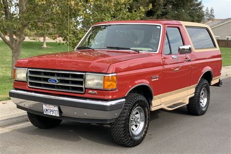 1990 Ford Bronco Eddie Bauer Factory Sale