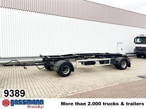 H Ffermann Hsa Container Chassis Trailer For Sale Germany