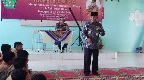 MAN 1 Aceh Besar Gelar Kajian Dinul Islam Hadirkan Penceramah Dari