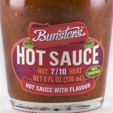 Bunsters ORIGINAL HOT SAUCE Aussie Hot Sauces