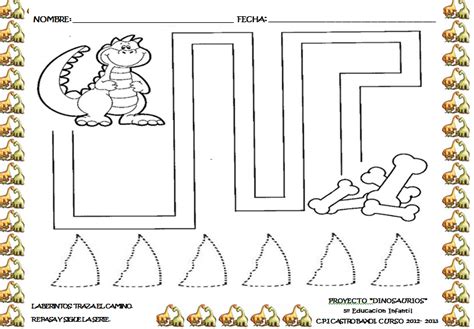 Éstas Son Algunas De Las Fichas De Los Dinosaurios Con Las Que Estamos Trabajando Y Que Inclui