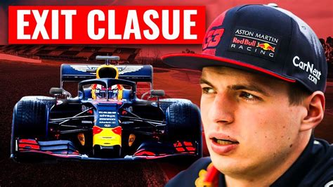 Verstappens EXIT CLAUSE REVEALED YouTube