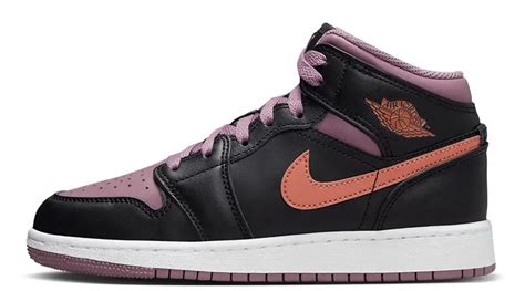 Air Jordan 1 Mid SE GS Black Sky J Mauve FB9909 008 Where To Buy Info