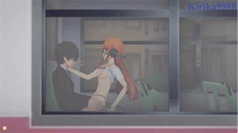 Futaba Sakura And Ren Amamiya Have Deep Fucking On The Bus Persona 5 Hentai Pornhub