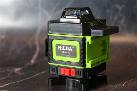 Обзор самовыравнивающегося лазерного уровня Hilda 4D 360 градусов ...