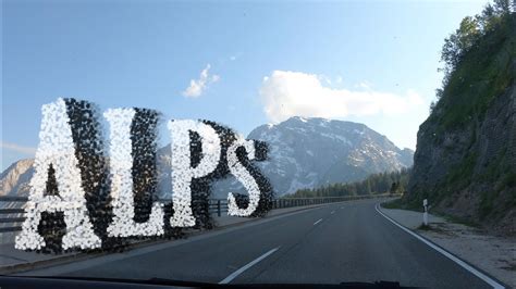 Drive Through The Alps Go Pro Time Lapse Summer Time Youtube