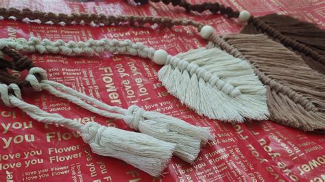 How To Make Easy Macrame Tassels Wall Hanging Tutorial Easiest