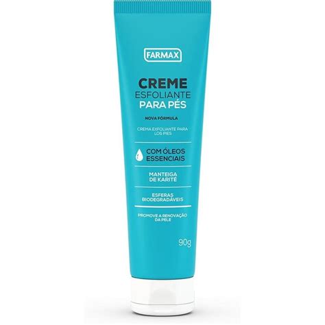 Creme Esfoliante Para Pes - Creme Esfoliante Para Pés Farmax 90g