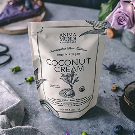 Anima Mundi Coconut Cream Powder Organic Non Dairy Coconut Creamer