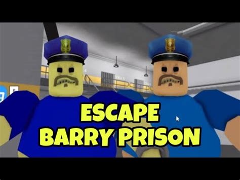 Lari Dari Penjara Yang Mengerikan Escape Barry Prison Run Obby