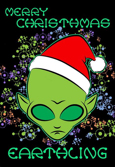 Alien Christmas Card by bluffton on DeviantArt