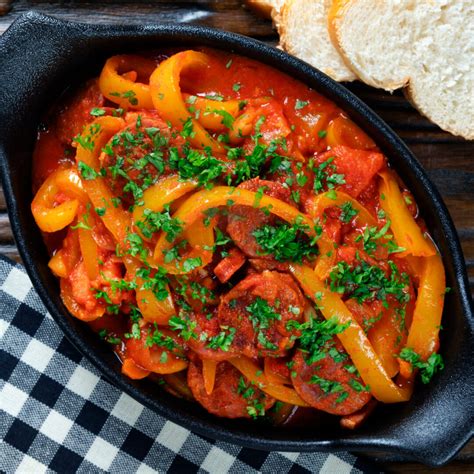 Lecs Hungarian Tomato Pepper Stew Krumpli