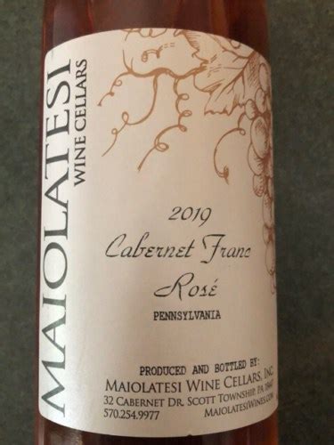 Maiolatesi Cabernet Franc Ros Vivino