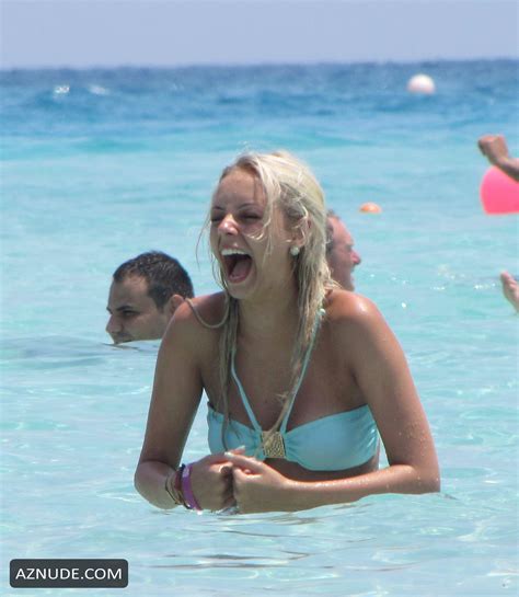 Sacha Parkinson Showing Her Breasts Bikini On Holiday In Ayia Napa Aznude