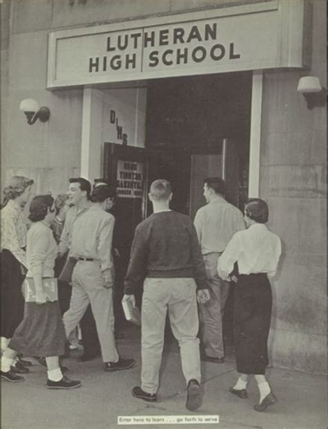 Explore 1956 Lutheran West High School Yearbook, Detroit MI - Classmates