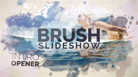 Brush Slideshow Premiere Pro Templates Motion Array