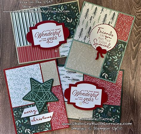 Tidings Of Christmas Stack Shuffle Cards ChatnCraft With Lorraine