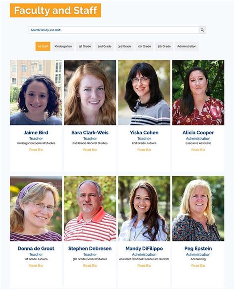 How To Highlight Your Faculty Directory In Your School Website Content