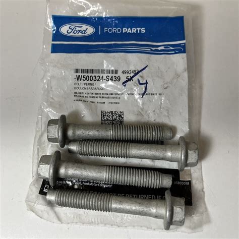 Pcs Genuine Oem Ford W S Rear Bracket Mount Bolt Edge