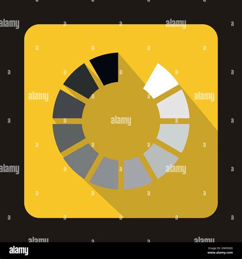 Loading circle icon, flat style Stock Vector Image & Art - Alamy