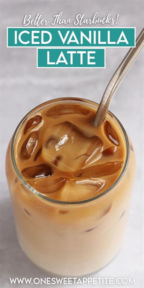 Starbucks Iced Vanilla Latte Copycat Recipe Artofit