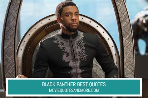 Black Panther (2018) Best Movie Quotes – MovieQuotesandMore