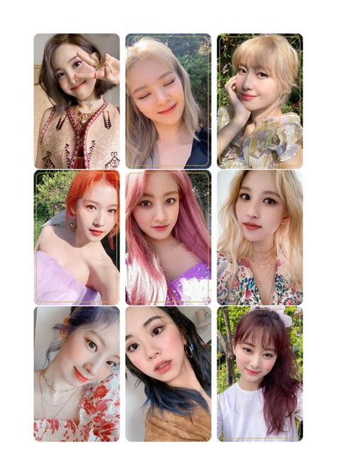 Twice Photocards En Fotos Imprimibles Fotos Para Perfil Images