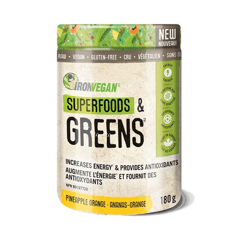 Iron Vegan Superfoods & Greens 30 Servings