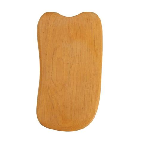 Atyhao Planche à gratter en bois Planche Gua Sha en Bois Poignée