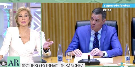 Ana Rosa Quintana Se Venga De Pedro S Nchez Revelando La Verdad De Su