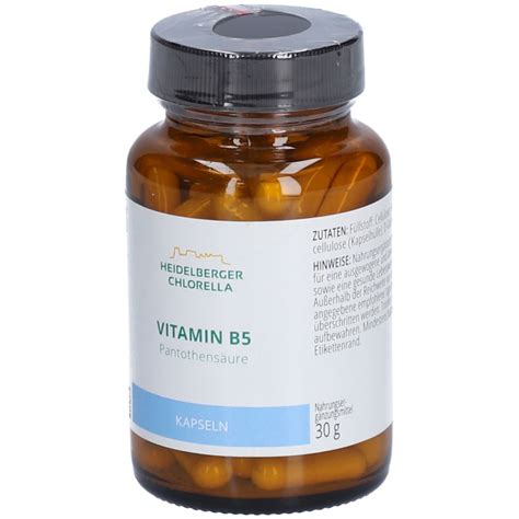 Vitamin B Pantothens Ure Kapseln St Shop Apotheke